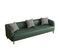 KIBONCY Tech Fabric Couch 3 Seater, Breathable Stain Resistant Pet Friendly Sofa for Living Room(F,70cm)