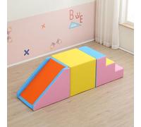 KIBONCY Toddler Climbing Blocks，Climbing Toys for Toddlers, Indoor Soft Play Set, for , Crawling Foam Playset(B)