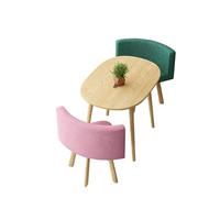 KIBONCY Upholstered Accent Chair, High-Density Foam Comfy Single Sofa Modern Armless, Sturdy Hardwood Frame for Living Room(E)