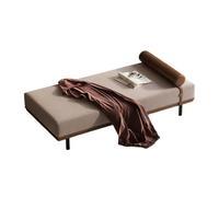 KIBONCY Upholstered Bed Bench Modern Accent Seat for Bedroom, Living Room, Entryway - Sturdy Solid Wood Legs, Breathable Fabric(C,190x60x42cm)
