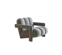 KIBONCY Velvet Accent Chairs, Modern Upholstered Armchairs,Single Leisure Back Armchair Sofa Chair for Living Room Lounge Bedroom(G)