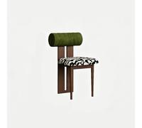 KIBONCY Vintage Channel Tuft Curved Corner Restaurant Booth, Geometric Solid Wood Upholstered Dining Chair, Cafe Banquette Seating Set for Bistro Coffee Shop(A)