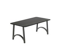 KIBONCY Water-Resistant Black Faux Leather Sofa with Metal Frame, 1/2/3/4-Seater Choices, Modern Minimalist Design for Office, Bar, and Waiting Rooms(H)