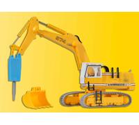 Kibri 11271 Liebherr 974 Con Demolizione E Schutzkaefig, Kit di Costruzione, H0