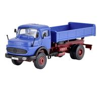 Kibri 14129 H0 Camion modello Mercedes Benz Rundhauber LAK 1620 pianale ribalt
