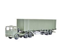 Kibri 18068 Esercito Tedesco Man 3-achs Trattore Con 40 ‘Containerauflieger