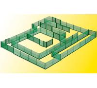 Kibri 38603 Recinto di Rete Metallica Verde, Kit di Costruzione, H0