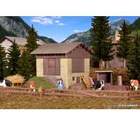 KIBRI 38814 Scala HO Granaio in muratura con accessori(villaggio di Grevasalvas)