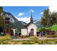 KIBRI 39780 Scala HO Cappella Hirschbichl di montagna con accessori