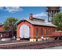 Kibri H0 39307 - Capannone Locomotive, Autonomo Kit Nuovo