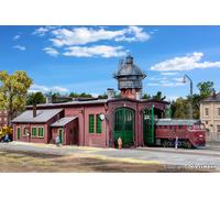 Kibri H0 45752 - Deposito Treni Con Dispositivo Bloccaggio Porta Kit Merce Nuova