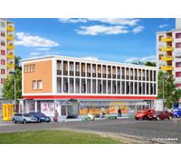 Kibri N 37121 - Edificio Commerciale Kit L 19,0 X B 8,0 X H 7,3 Cm Nuovo