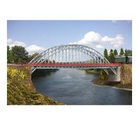 Kibri N 37669 - Ponte Weser, Kit Monorotaia/Doppia Rotaia Nuovo