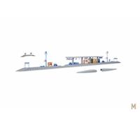 Kibri Scala N 37503 Pensilina Freiberg lunghezza 66 cm Nuova OVP