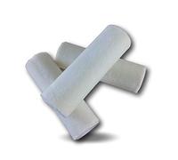 KIBROS Confezione da 3 maniche laccatrice in velluto a clip, larghezza 180 mm, asse Ø 8 mm, manicotti ricariche a rulli adatti per superfici lisce, vernice o lacca, pareti e soffitti, IB422 180Cx3c