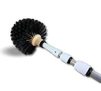 Kibros Set 3 spazzole per ragnatele vinile manico telescopico 5,50 m