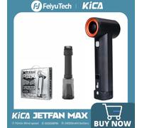 KiCA JetFan Max Ventola violenta portatile Turbo Velocità del vento, materiale in lega di alluminio, 6x4000 mAh, oltre 85000 giri/min e 900 g, fino a 5,5 ore JetFan Max