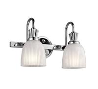 KICHLER Applique Cora per il bagno a 2 luci KICHLER