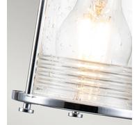 KICHLER Applique da bagno Ashland Bay, 3 luci, cromo QN-ASHLANDBAY3-PC-BA