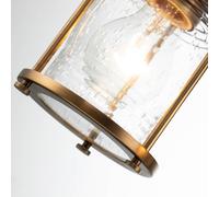 KICHLER Applique da bagno Ashland Bay, 3 luci, ottone QN-ASHLANDBAY3-NBR-B