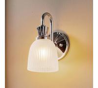 KICHLER Applique LED da bagno Cora con vetro, 1 luce KL-CORA1-BATH