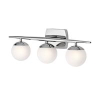KICHLER Applique LED da bagno Jasper, 3 luci KICHLER