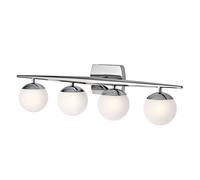 KICHLER Applique LED da bagno Jasper, 4 luci KICHLER
