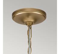 KICHLER Lampadario Capitol Hill, 12 luci, ottone KICHLER