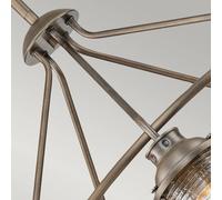 KICHLER Lampadario da esterni Ashlandbay 5 luci bronzo KICHLER