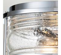 Elstead Lighting Ashland Bay lampada a soffitto E27 2 x 60 W Ø12,7 A: 20,6 cm, QN-ASHLANDBAY-F-PC-BATH, Ashland Bay [Lampade per Interni > Lampade a Soffitto]