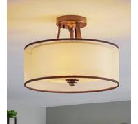KICHLER Plafoniera Lacey con doppio paralume KICHLER