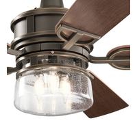 KICHLER Ventilatore da soffitto Lyndon, IP23 KICHLER