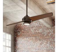 KICHLER Ventilatore LED Xety, bronzo oliato, spazzolato KICHLER