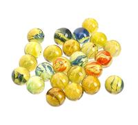 KICHOUSE 1 Giocattoli in marmo di gioco assortito marmi alla rinfusa ragazzo sassolini colorati biglie di per biglie di della dama cinese Bicchiere