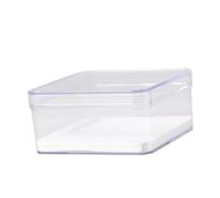 KICHOUSE 1 Pz scatola del campione vetrina trasparente per oggetti da collezione Cancella di visualizzazione scatola portacampioni trasparente Piccola vetrina per insetti insetto