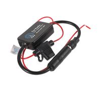 KICHOUSE 1 set Antenna Auto Antenna Amplificata per Radio Fm Am Installazione Facile Migliora e Ricezione Compatibile con Vari Veicoli e Camion