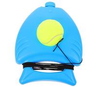 KICHOUSE 1 Set Attrezzatura per Allenamento Tennis con Base Stabilizzante per Principianti e Include Palline Rimbalzanti e Design Innovativo per Esercizi Sportivi