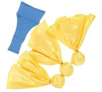 KICHOUSE 1 Set Bandierine per Penalità Calcio Bandierine Gialle per Arbitri Accessori Sportivi per Giochi Calcio e Attività Festive Facili Usare e Resistenti