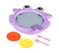 KICHOUSE 1 Set Giocattoli per macchine da yogurt Macchina per yogurt fritto gelato piatto di gelato macchina per fare il gelato Pezzo di ricambio per gelatiera plastica Viola,porpora