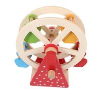 KICHOUSE 1 Set Giocattoli rotanti Ruota Rotante Puzzle Adulti rompicapo Adulti rompicapo Legno Divertente Giocattolo per Giocattolo a Rotazione Manuale di Legno Colore Casuale
