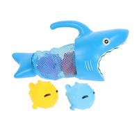 KICHOUSE 1 Set giocattolo per il bagnetto bath toys brainer toys giocattoli educativi giochi d'acqua giocattoli da bagno pesce Giocattolo da bagno giocattolo a spruzzo d'acqua plastica Blue