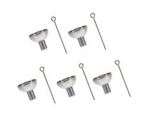 KICHOUSE 1 Set Mini Imbuto Riempimento Piccoli Olii Imbuto Di Piccola Apertura Inossidabile Profumo o In Acciaio Inox Con Beccuccio In Miniatura Per Riempire