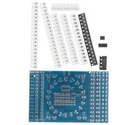 KICHOUSE 1 Set Saldatura con Saldante e Componenti Elettronici Kit DIY per Insegnamento e Sviluppo Tecniche Saldatura