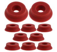 KICHOUSE 10 anelli di tenuta in silicone per macchine da caffè, compatibili con Jura, dimensioni 0,51x0,51x0,16 pollici.