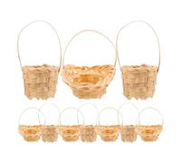 KICHOUSE 10 pezzi Casa delle Bambole Contenitori Portatili per Conservazione e Decorazioni Pasquali