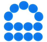 KICHOUSE 100 Pezzi Fiches Gioco Poker Chips di Schei Gioco Tavolo per Bingo e Giochi da Tavolo con Superficie Liscia e Materiale Resistente