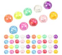 KICHOUSE 100 Pezzi Fishing Line Beads Lightweight Mini Lure Beads For Fly Tying And Freshwater Fishing Accessories