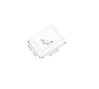 KICHOUSE 100 Pezzi Monouso Per Vetrini Per Patologia Base Di Inclusione Inserto Per Base Di Cassetta In Plastica Stampo Per Cassetta Di Inclusione Per Patologia Stampo Per