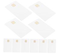KICHOUSE 12 Schede Di Controllo Di Accesso Con Memoria Da 16k Bianche Chip in Pvc Vuoto Schede Intelligenti Ic Per Hotel Facile Da Installare