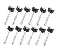 KICHOUSE 12pezzi Viti per Trampolini da Utensili Fissi per Trampolini Utensili per Stabilità dei Parti per in Ferro Resistente